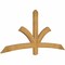 Ekena Millwork Davenport Rough Sawn Timber Gable Bracket, Western Red Cedar, 72"W x 33"H x 2"D x 4"F, 11/12 Pitch GBW072X33X0204DAV00RWR - alternate 3